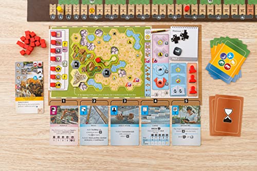 Capstone Games Ark Nova Zoo Management Strategy Board Game for 1-4 Players | Card Drafting, Zoo Building, Hand Management Game with High Replayability - style: Ark Nova