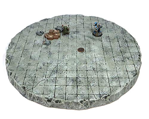 Handmade Reversible Dual Battle Grid Board - Handmade Terrain for Tabletop War Games and TTRPGs