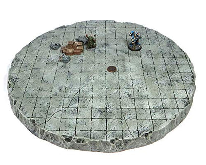 Handmade Reversible Dual Battle Grid Board - Handmade Terrain for Tabletop War Games and TTRPGs