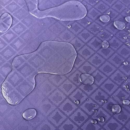 Speed Cloth Poker Table Fabric - 108X60 Inch Section of Casino Card Game Table Felt Top Cover Accessories - Purple - color: Purple