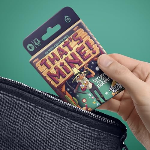 Hasbro that’s Mine! Card Game | Ages 8 and Up | 2 to 5 Players | 20 Mins. | Fast and Easy Family Games for Kids, Teens, and Adults