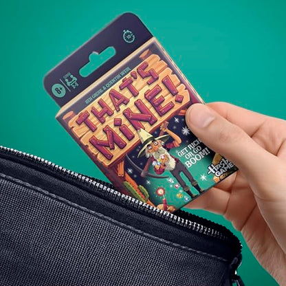 Hasbro that’s Mine! Card Game | Ages 8 and Up | 2 to 5 Players | 20 Mins. | Fast and Easy Family Games for Kids, Teens, and Adults