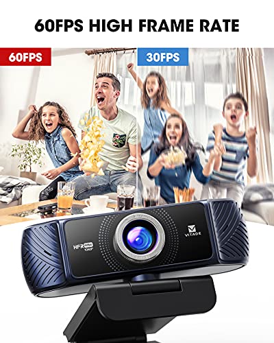 Webcam 1080P 60fps with Microphone for Streaming, 682H Pro HD USB Computer Web Camera Video Cam for Gaming Conferencing Mac Windows Desktop PC Laptop Xbox Skype OBS Twitch YouTube Xsplit - style: 60 fps webcam