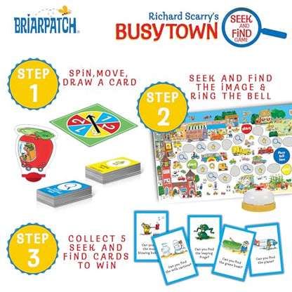 Richard Scarry's Busytown Seek & Find Game, Preschool Learning, Ages 3+