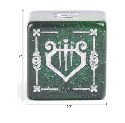 D&D Adventure Dice (Bard Class: Blue) - style: Bard Class: Blue