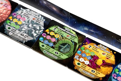 Phase Shift Games Drop Drive Deeper Space Edition Bundle, 2-5 Players | Phase Shift Games Drop Drive: Deeper Space Edition; deluxe sci-fi board game bundle; 2-5 players; ages 8+ | Base Game, Strange Signals Expansion, 5th Captain Pack, Luxury Links, Upgra