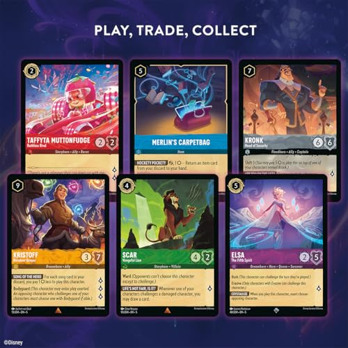 Ravensburger Disney Lorcana TCG: Shimmering Skies - Emerald & Steel Single-Player Starter Deck | Engaging Gameplay | Over 200 Original Disney Artworks | Ideal for Ages 8+
