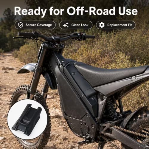 Battery Cover Guard Compatible Fit for Yozma IN 10, Electric Dirt Bike Battery Wrap Protector Left & Right Side Covers, Controller Cover Replacement Parts (Top battery cover) - color: Top battery cover