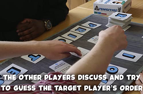 Priorities: The Hilarious New Party Game of Absurd Choices That Gets Everyone Laughing – Party Games for Adults and Teenagers - Card Games - Board Games - Travel Games