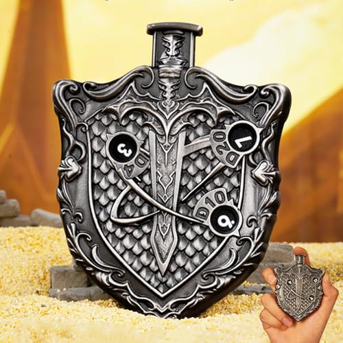 Roulette Dice V3.0: The Final TTRPG Spinning Dice Upgrade for Role Playing Dice DND Dice Sets Balanced and Fair Made from Zinc Alloy - color: 11 Roulette Dice V3.0 Rustic Copper