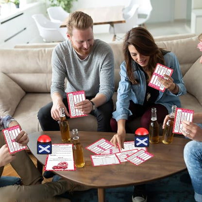 Syhood Valentine's Day Friendly Feud Game with 2 Answer Buzzers, Galentines Family Trivia Quiz Game Night, Fun Party Activities for Adults, Office, Classroom, Large Group and Team Building - style: Valentine's Day