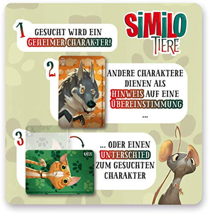 Similo - Animals: Super Fast Cooperative Clue Game - style: Animals