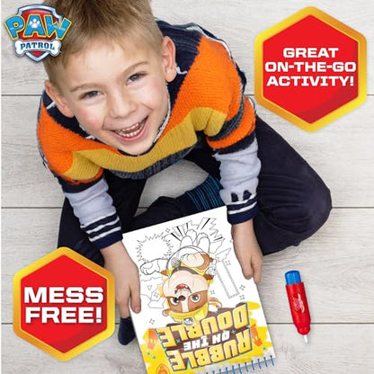 Paw Patrol Aqua Art, Color 4 Reusable Aqua Art Pages with a Water Pen, Reusable No-Mess Toddler Activities, Water Reveal Activity Book, Paw Patrol Toy, Toddler Travel Activities, Kids Travel Toys - style: Paw Patrol