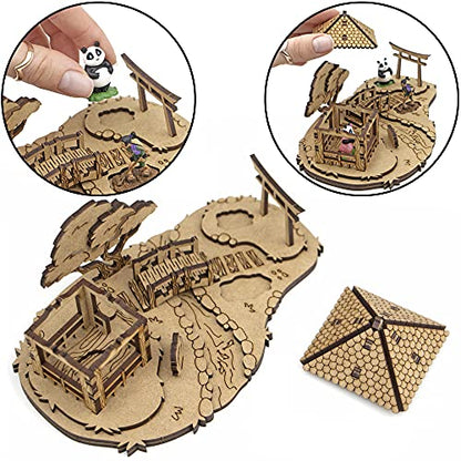 Organizer for Takenoko Board Game and Chibis Expansion, Storage Insert, Accessories Upgrade