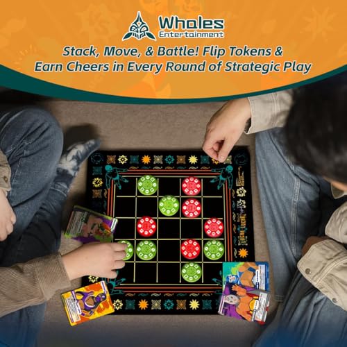 Whales Entertainment| Lucha Lucha 345| Strategy Board Games for Adults, Family and Kids Aged 6 +| Fun Wrestling-Themed Game for 2 Players | Classic Board Game Gifts for Adults,Teens and Kids