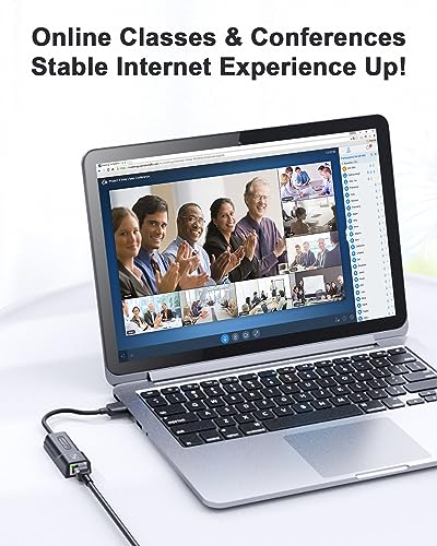 Switch Wired Internet LAN Adapter, Switch Ethernet Adapter for Nintendo Switch/Switch OLED, Mac Computer, Windows Laptops, USB to Ethernet Adapter, USB3.0 Network, Switch Accessories