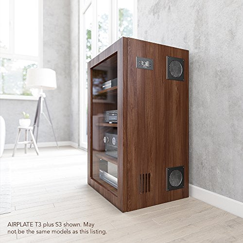 AC Infinity AIRPLATE T3, Quiet Cooling Fan System 6" with Thermostat Control, for Home Theater AV Cabinets - size: 6-Inch