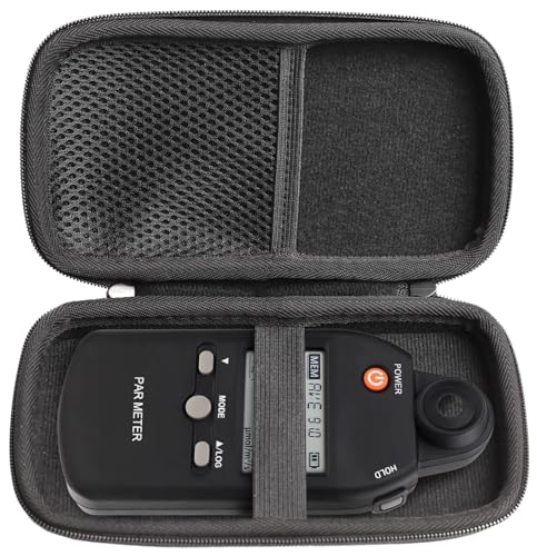 Carrying Case Compatible with DANOPLUS Quantum PAR Meter Full-Spectrum High Precision PPFD Plants 400-700nm Light Lux Tester (Case Only)