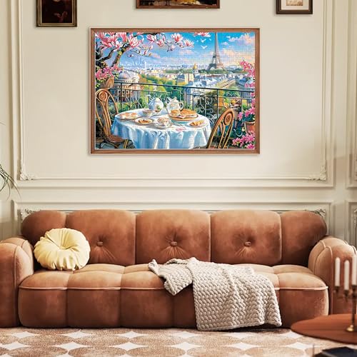 Puzzles for Adults 500 Pieces, Fit Together Perfectly, No Dust, Eiffel Tower Paris Jigsaw Puzzles 500 Pieces, Challenging Puzzle Games Family Activity, Great Gift Idea, Home Decor(21 x 15 in) - style: Eiffel Tower Puzzle