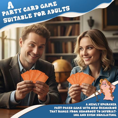 Card Game,88 Cards! 22 Completely Different Scenes! | A New Card Game Perfect for Game Night with 2+ Players,A Family Interactive Game Suitable for Family.