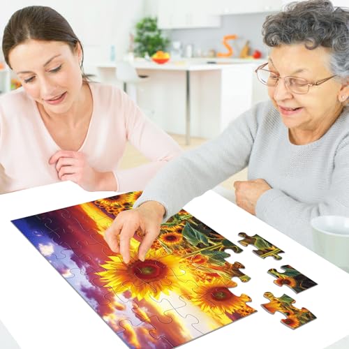 4 Packs Large Piece Puzzle for Seniors - Dementia 36 Pieces Puzzles for Elderly Adults,Alzheimer Puzzles Memory Cognitive Games for Elderly Seniors with 4 Storage Bags - style: 4 Pack 36 Large Piece