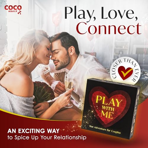 Romantic Couples Board Game – 300 Date Night Dares & Conversation Cards | Fun 2 Player Game for Couples & Gaming Cards for Married Couples