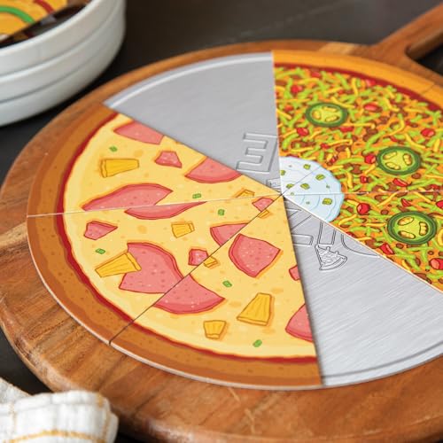 MindWare Pizza Pie Cooperative Game for 6 Year Olds and up - Match Flavors and Win As A Team, 2 to 4 Players