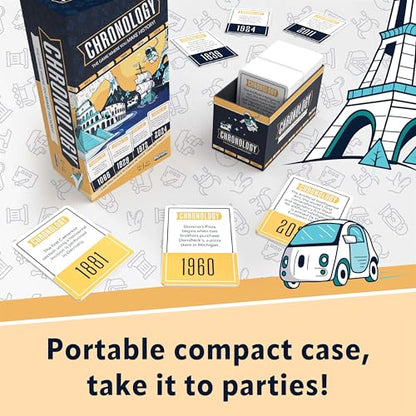 Buffalo Games - Chronology - The Game Where You Make History - Historical Timeline Trivia for 2+ Players, Ages 14+