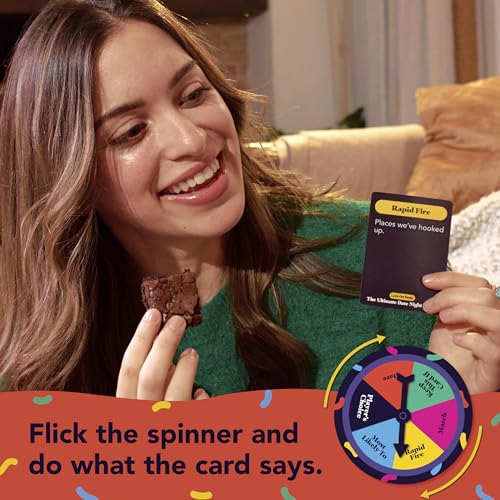 The Ultimate Date Night Game by Relatable, Great for Couples Games and Stay at Home Date Night Ideas, From The Makers of Let's Get Deep Relationship Card Game, Includes 200 Cards & Spinner - style: Ultimate Date Night Game