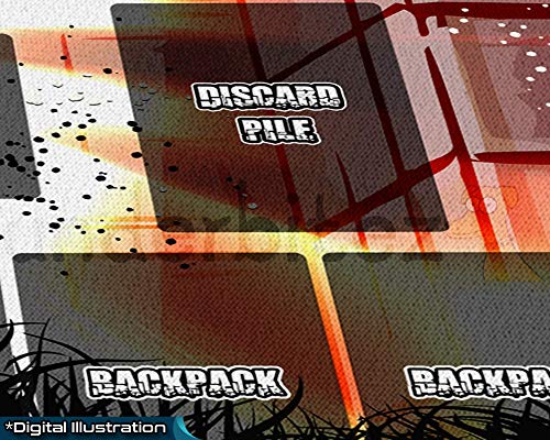 Maximum Apocalypse Playmat | Neoprene Play Mat for Card Game | 18" x 12" x 2.5mm | Custom Design