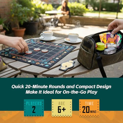 Whales Entertainment| Lucha Lucha 345| Strategy Board Games for Adults, Family and Kids Aged 6 +| Fun Wrestling-Themed Game for 2 Players | Classic Board Game Gifts for Adults,Teens and Kids