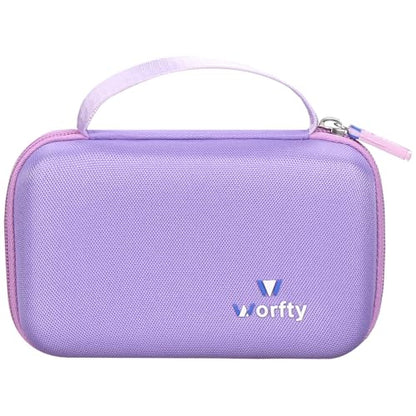 worfty Case for Retroid Pocket Classic/ Retroid Pocket Flip 2 Retro Game Console - Hard Travel Protective Carrying Storage Bag (Purple) - color: Purple