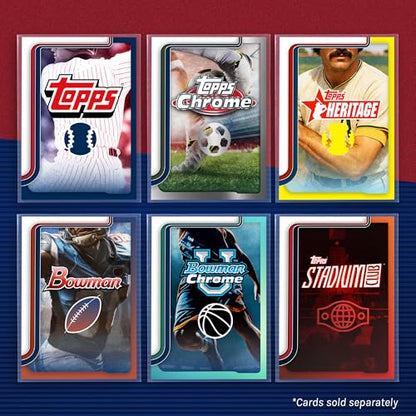 Fanatics Collectibles Penny Sleeves, 500 Count - Standard 2.5" x 3.5" Soft Card Sleeves for Trading Card Protection