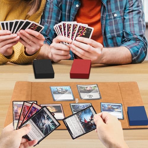 1000 Count Card Sleeves, MTG Card Sleeves for Standard Cards, 10 Colors Trading Cards Sleeves Fit for TCG, Baseball, Football Card, Sports Cards, Game Cardsnts Card Sleeves (1000)
