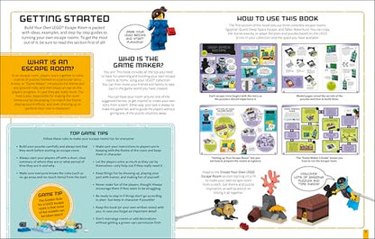 Build Your Own LEGO Escape Room: With 49 LEGO Bricks and a Sticker Sheet to Get Started