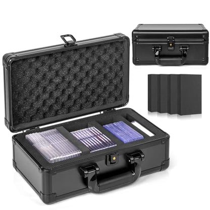 Top Loader Storage Box, Graded Card Storage Boxes, Trading Card Organizer Cases, PSA Card Case Slab Case Holder for Sports Cards, Holds 125+ Top Loaders - size: 1 Row