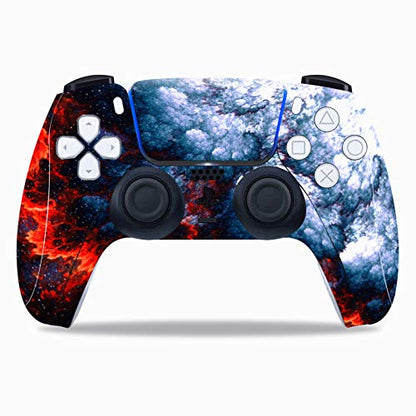 Skin for Ps5 Controller, 3pcs Whole Body Vinyl Decal Cover Sticker for PlayStation 5 Controller (PS5 Controller #2) - color: PS5 controller #2