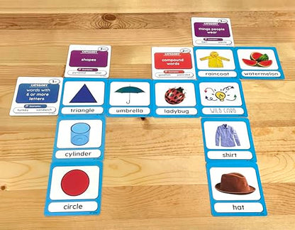 Teacher Created Resources Connectegories: The Card Game Where Words Connect, Categories Collide, and Language Skills Skyrocket! (EP10600)