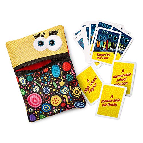 Trainers Warehouse Unzip-it! with Shaped by Our Past | Conversation Starter Card Deck with Pouch | Start Talking About topics That Matter and Build Relationships | Set of 30 Unique Cards - color: Shaped By Our Past With Pouch