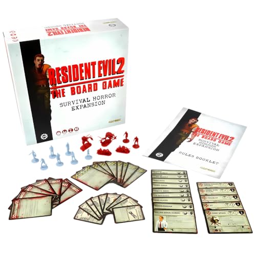 Resident Evil 2 Board Game Bundle with Survival Horror, and Malformations of G B-Files (2 Items)