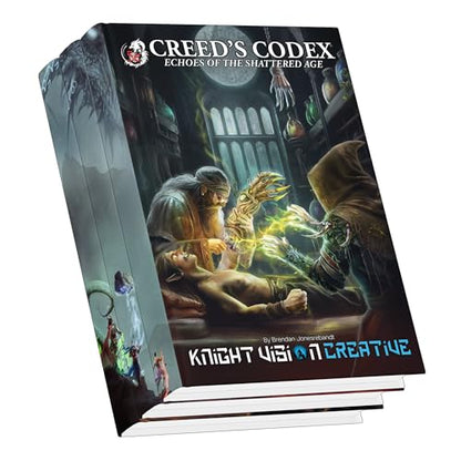 Creed's Codex Bundle – 3 Hardcover 5E Expansion Set | New Character Options: Classes, Subclasses, Species, Spells & Feats | New GM Options: Campaign Setting, Creatures, Magic Items, & Toolkits