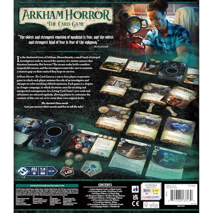 Fantasy Flight Games Arkham Horror: The Card Game Chapter Two CORE Set | Cooperative LCG of Mystery & Madness with New Investigators & 3-Scenario Campaign, Ages 14+, 1-4 Players, Ages 14+, 90 Mins