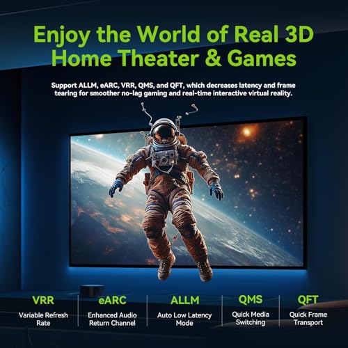 FIBBR 8K HDMI 2.1 Cable 6ft/2m, 48Gbps High Speed HDMI Cord, Support 8K@60Hz 4K@120Hz 2K@240Hz eARC 3D Dynamic HDR 12Bit for PS4/PS5 Laptop Xbox Series Standard HDMI Port - size: 6FT