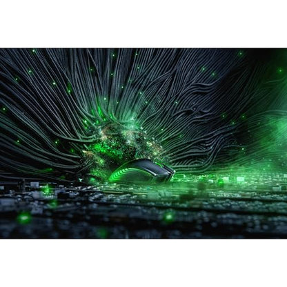 Razer Mamba Wireless Gaming Mouse: 16,000 DPI Optical Sensor - Chroma RGB Lighting - 7 Programmable Buttons - Mechanical Switches - Up to 50 Hr Battery Life - style: Mamba Wireless