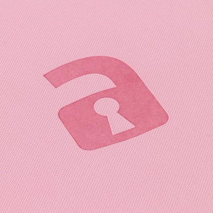 Vault X 12 Pocket Zip Trading Card Binder 480 Cards Exo-Tec (Pink) | Holds 480 standard-size TCG cards in 20 side-loading 12-pocket pages. Padded, water-resistant Exo-Tec cover. - color: Pink, size: 12 Pocket