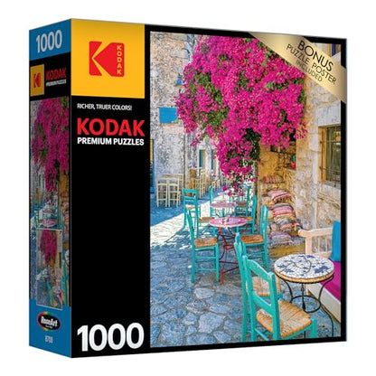 RoseArt - Kodak Premium - Village Areopoli - 1000 Piece Jigsaw Puzzle for Adults - style: Village Areopoli