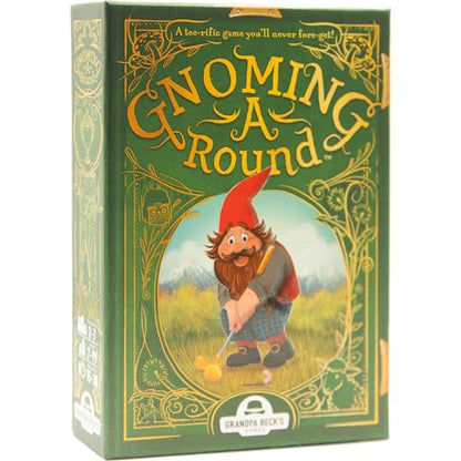 Grandpa Beck's Games Gnoming A Round Family Golf Style Card Game | Build the lowest score while avoiding hazards in a fast and surprisingly strategic family card game.