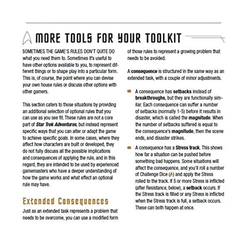 Modiphius Entertainment Ltd Star Trek Adventures: Gamemaster's Guide - Expansion to RPG Star Trek Adventures Core Rulebook, Hardcover - style: GM Guide