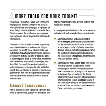 Modiphius Entertainment Ltd Star Trek Adventures: Gamemaster's Guide - Expansion to RPG Star Trek Adventures Core Rulebook, Hardcover - style: GM Guide