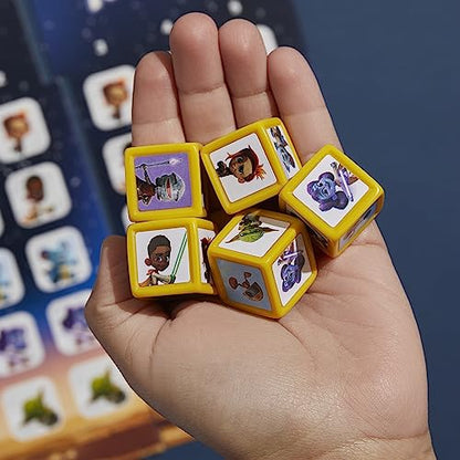Hasbro Gaming Yahtzee Jr. Star War: Young Jedi Adventures Edition Board Game for Kids | Ages 4+ | 2-4 Players | Counting and Matching Games for Preschoolers